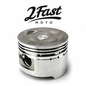 2fastmoto 074-061 Replacement Piston Cylinder Head Kit For 50cc With 80cc Gy-6 Big Bore