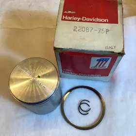 22087-75p Aermacchi Harley Piston Kit 1975 Mx250 With Pin Clips And Rings 22412-75