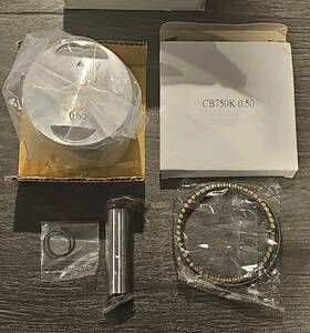 Aftermarket 24424984 Honda 79-83 Cb750 Cb750k Cb750f Dohc Piston Kit - 4 Kits .50mm Oversize 62.5