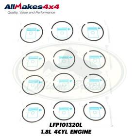Allmakes Lfp101320l Land Rover Piston Ring Kit X4 Freelander 1.8l 4 Cyl Am