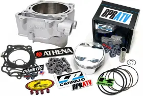 A-kx450f-0915-100-cg Athena Cp-carrillo Cometic Kibblewhite Bpratv Kawasaki Kx450f 100mm 500cc Big Bore Kit Piston 2009-2015 Race Top End