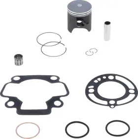 P4c0445008001b Athena 44.46mm Cast 2-stroke Piston With Top End Gasket Kit