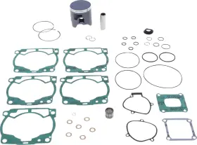P4c0664083001b Athena 66.35mm Cast 2-stroke Piston With Top End Gasket Kit