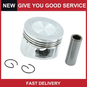 Gy6-125 Automall Tech 726215618990 Pack Of 1 For Std Silver Tone 52mm Engine Part Motorcycle Piston Kit Gy6-125 Automall Tech 726215618990 Pack Of 1 For Std Silver Tone 52mm Engine Part Motorcycle Piston Kit