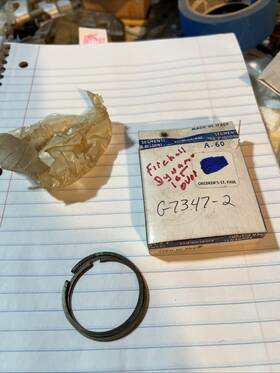 Benelli 7348-2 50cc 1st Over Piston Rings Fireball Dynamo Buzzer