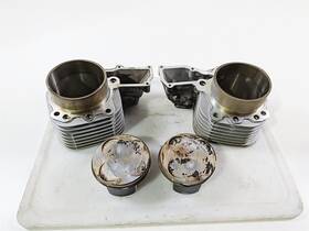 Bmw 11117721955 2012 R1200r K27 Cylinder Piston Jug Set -good Compr 11117721956