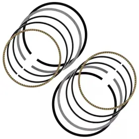Oc0312pr212ll Caltric 2x Piston Ring Set For Kawasaki 13008-0047 Motorcycle New