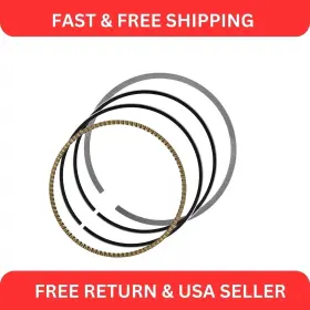 Pr215a1002ss Caltric Piston Rings For Kawasaki Kx250f/kx250f Monster Energy 2004-2019