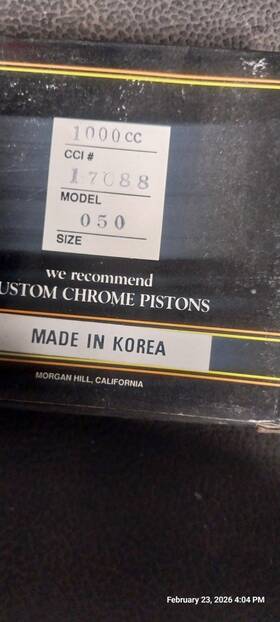 Cci 17088 2sets Piston Rings For 1000cc Sportster