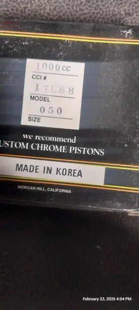 17088 Cci 2sets Piston Rings For 1000cc Sportster
