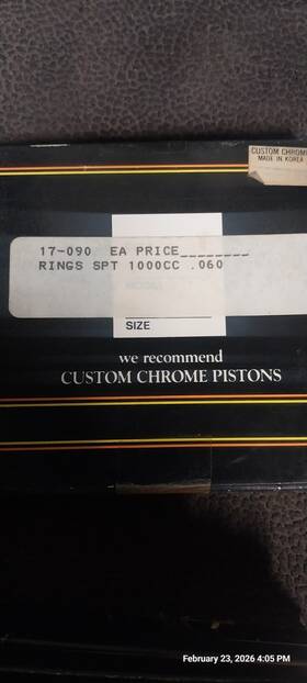 Cci 17090 2sets Piston Rings For 1000cc Sportster