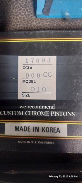 Cci 17093 1 Set Piston Rings For 900cc Sportster