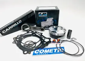 Mx1p90c Cp Carrillo / Az Quad Parts 14-18 Yamaha Yz250f Yz 250f 14 1 Race Gas Piston Gaskets Long Rod