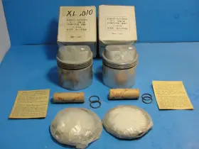 J-17551l Dixie 2 New .010 3 3/16 Inch Pistons Harley-davidson Sportster 1000cc
