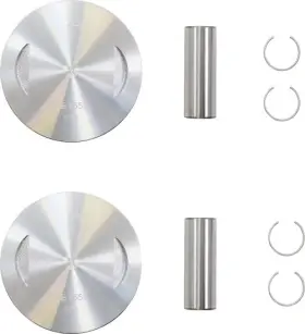 0911-0080 Drag Specialties Piston Kit 3.875 Inch Bore Standard 9.4 1 Compression