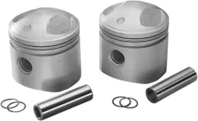 139677 Drag Specialties Ds Piston Set 3.498 Inch .030 Bore 8 1 Compression Ratio Harley Davidson