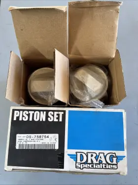Ds-750754 Drag Specialties Harley Davidson Xl .040 Piston Kit High Compression