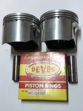 075947500 Ducati 860 Gt Pistons And Rings 86.4mm Over