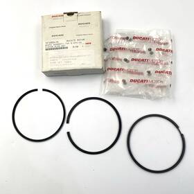 Ducati 12120241a Oem Genuine Piston Ring Set 95-02 Super Bike 748 R Rs E S Sps