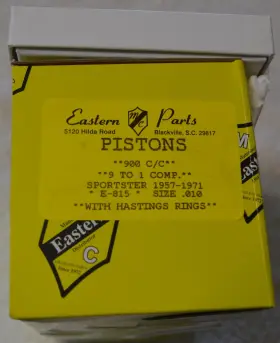 E-815-010 Eastern Pistons/rings Size .010 900 C/c Sportster 1957-71