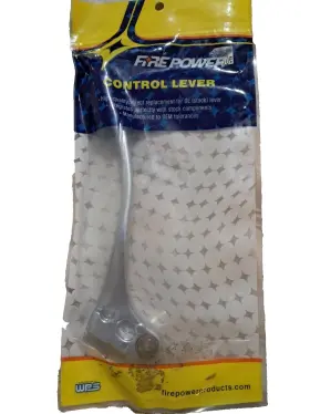 56-5911 Fire Power Brake Lever Silver