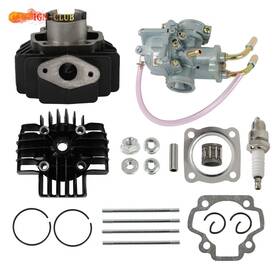 Genrics Icc3084498 Set For Yamaha Carburetor Cylinder Piston Ring Gasket Top End Kit Pw 50 Pw50