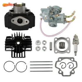 Icc3084498 Genrics Set For Yamaha Carburetor Cylinder Piston Ring Gasket Top End Kit Pw 50 Pw50