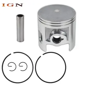 Ign635282 Genrics Piston 66mm Bore 69.5mm Height Rings Kit Motorcycle For Yamaha Yt175 Dt 175