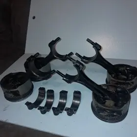 4371 Gm Pistons Connecting Rods 5.7 Lt1 Engine Impala Ss Camaro Firebird Corvette 93-94