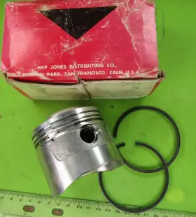 13103-346-004 Hap Jones H. J Honda Cb450 Cl450 One Piston And Wrist Pin Nos 1.00 Over