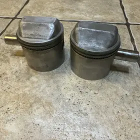 16464-73c Harley-davidson Ironhead Sportster Pistons 1000cc 73-85 Xlh Xlch Front Rear Top End .040