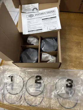 21900087 Harley-davidson Screaminft Eagle M8 Softail Touring Piston Kit 4.075 Bore High Compression