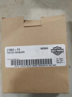 21951-11 Harley-davidson Piston Ring Std T2dw1 21951-11 Harley-davidson Piston Ring Std T2dw1