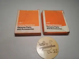 22327-55 Harley-davidson 2x Nos 55-80 Panhead Shovelhead .010 Inch Piston Rings Flh 22327-55 Harley-davidson 2x Nos 55-80 Panhead Shovelhead .010 Inch Piston Rings Flh