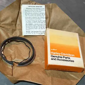 F22330-55 Harley-davidson 22330-55 Genuine Nos Piston Ring Set 55-80 Flh 65-80 Fl 71-80