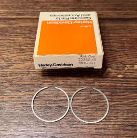 22350-65 Harley-davidson Aermacchi M50 S Piston Ring Set Standard Size