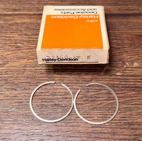 Harley-davidson 22350-67 Aermacchi M65 S Shortster Piston Ring Set Standard Size