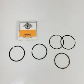 22355-72a Harley-davidson 1954-1980 Sportster Piston Ring Set Cylinder Nos Oem