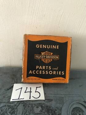 Harley-davidson 22362-37 Nos Ul Knucklehead Panhead Piston Rings .060 262-37ja