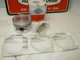22650-88 Harley-davidson Genuine Xl1200 Sportster Piston And Rings Std Bore