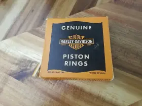 261-38b Harley Davidson 45 Nos Piston Ring Set Genuine .010 Rings 261-38b Harley Davidson 45 Nos Piston Ring Set Genuine .010 Rings