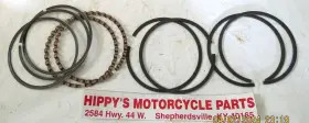 1010242 Hastings Harley Davidson .050 Moly Piston Rings For 1000 Cc Sportster#
