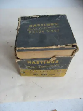492.030 Hastings New Nos Piston Rings 3 7/16 X 1/8 - 3/16