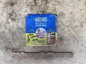 6457-010 Hastings .010 Oversize Piston Rings 900cc Harley Davidson Ironhead Sportster