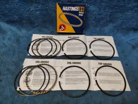 6482-010 Hastings New Piston Rings Shovelhead 3-7/16 Inch .010 Harley Davidson 74 1200cc Fl