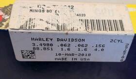 Hastings Ds-750642 Piston Rings .020 Overbore Harley Davidson 80 Inch Evolution Evo