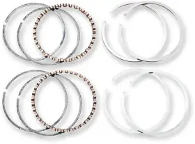 M5ylhajqj3 Hastings Piston Ring Set 3.503in Bore .005 Over Harley Tour Glide Ultra 96