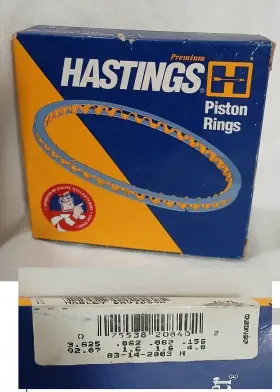 2m6958 Hastings Rings Premium 3.625 Piston Standard 1 Cyl Fits Harley-davidson 2m6958 Hastings Rings Premium 3.625 Piston Standard 1 Cyl Fits Harley-davidson