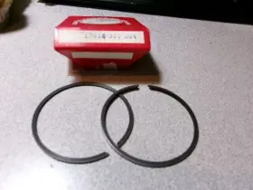 13014-360-004 Honda 1974-75 Cr125m Cr 125 3rd 0.75 Ring Rings Set Riken Nos Oem