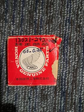 Honda 13021-292-000 Cb450 Cl450 Piston Rings #13021-292-000 O/s 0.25 New Old Stock